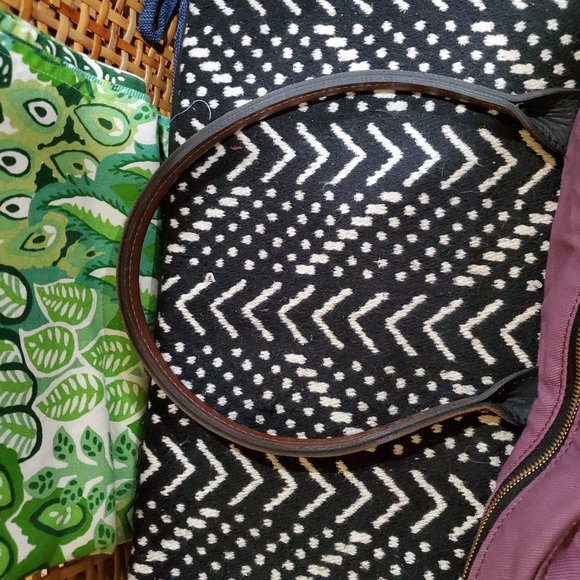 R. Riveter Bags R Riveter American Handmade Purple Canvas Brown